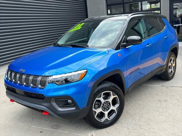 used 2022 Jeep Compass car, priced at $23,950