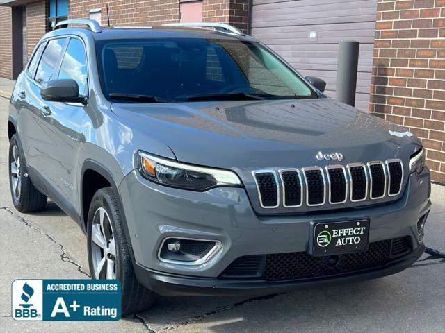 used 2021 Jeep Cherokee car, priced at $22,450