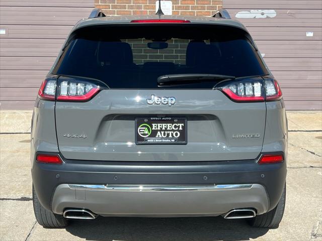 used 2021 Jeep Cherokee car, priced at $22,450