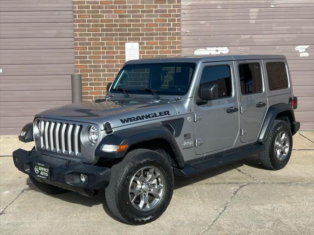 used 2020 Jeep Wrangler Unlimited car, priced at $29,950