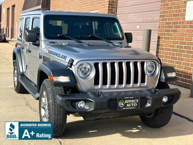 used 2020 Jeep Wrangler Unlimited car, priced at $29,950