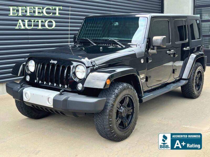 used 2015 Jeep Wrangler Unlimited car, priced at $19,450