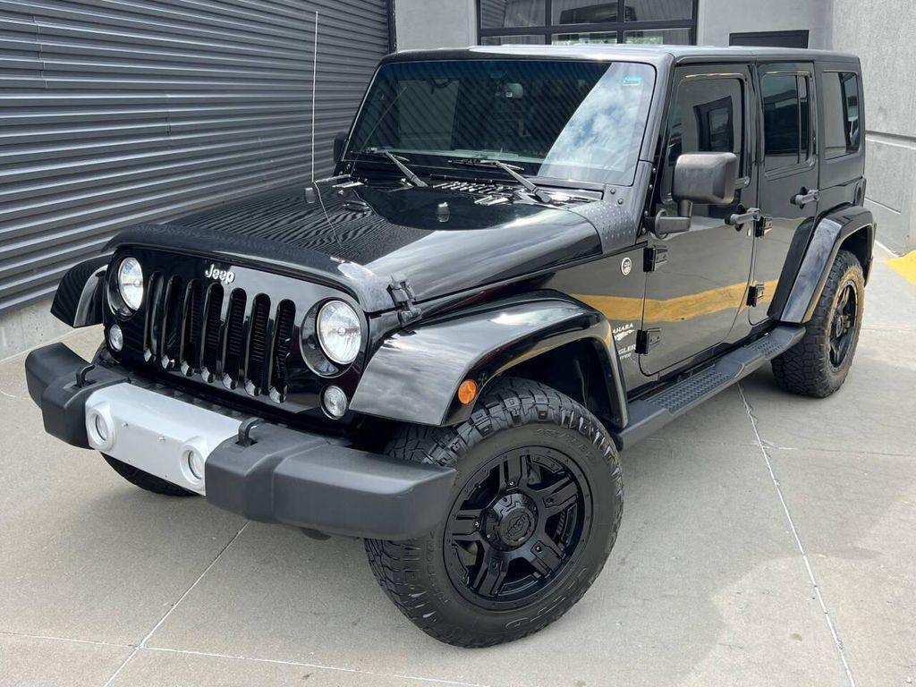 used 2015 Jeep Wrangler Unlimited car, priced at $19,450
