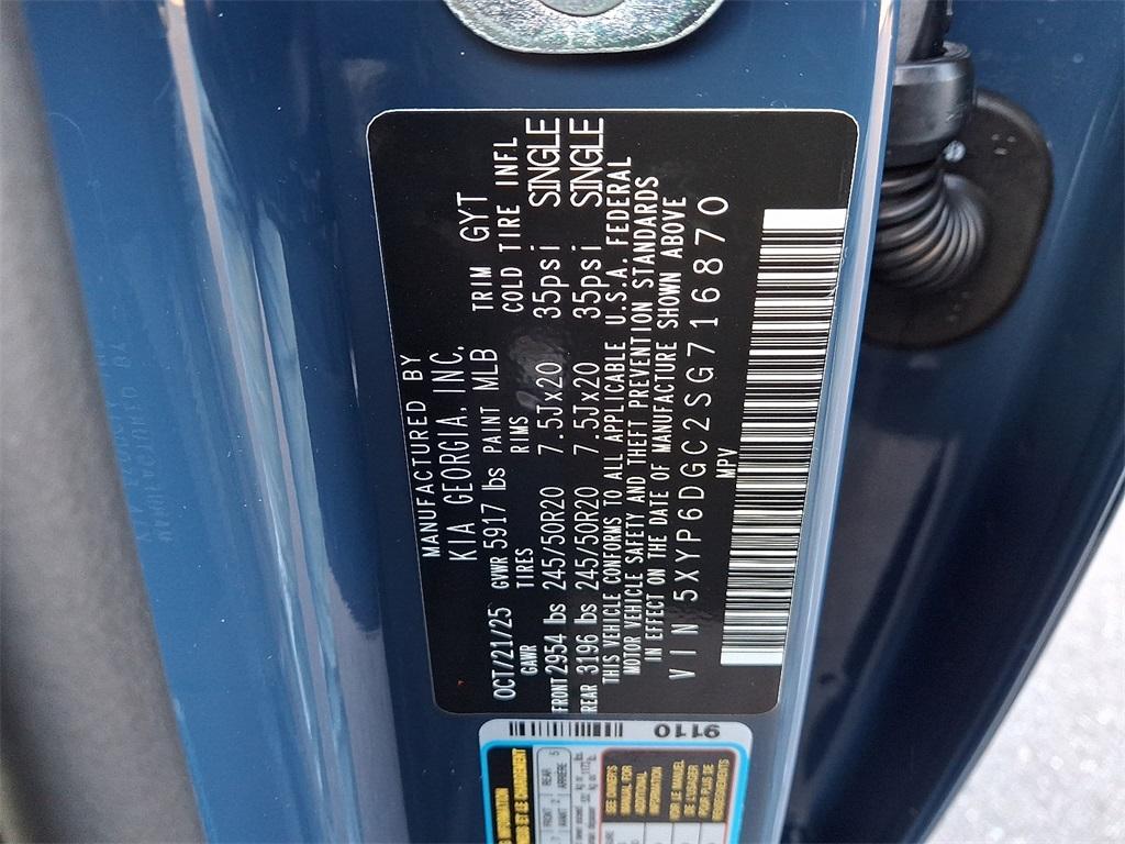 new 2025 Kia Telluride car, priced at $43,380