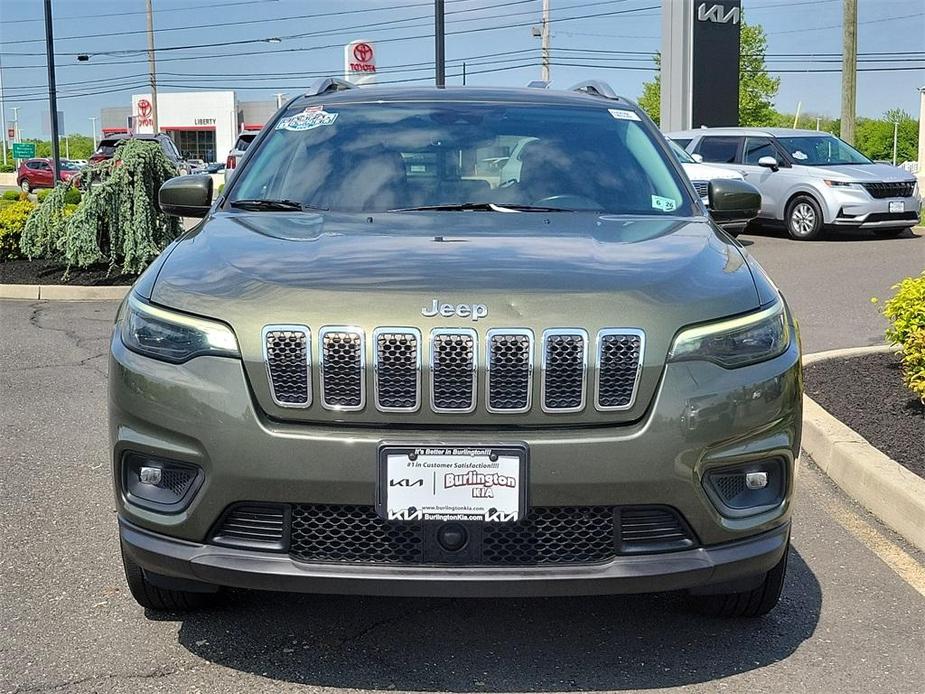 used 2021 Jeep Cherokee car, priced at $25,401