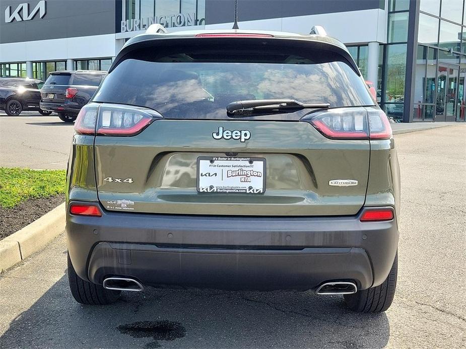 used 2021 Jeep Cherokee car, priced at $25,401