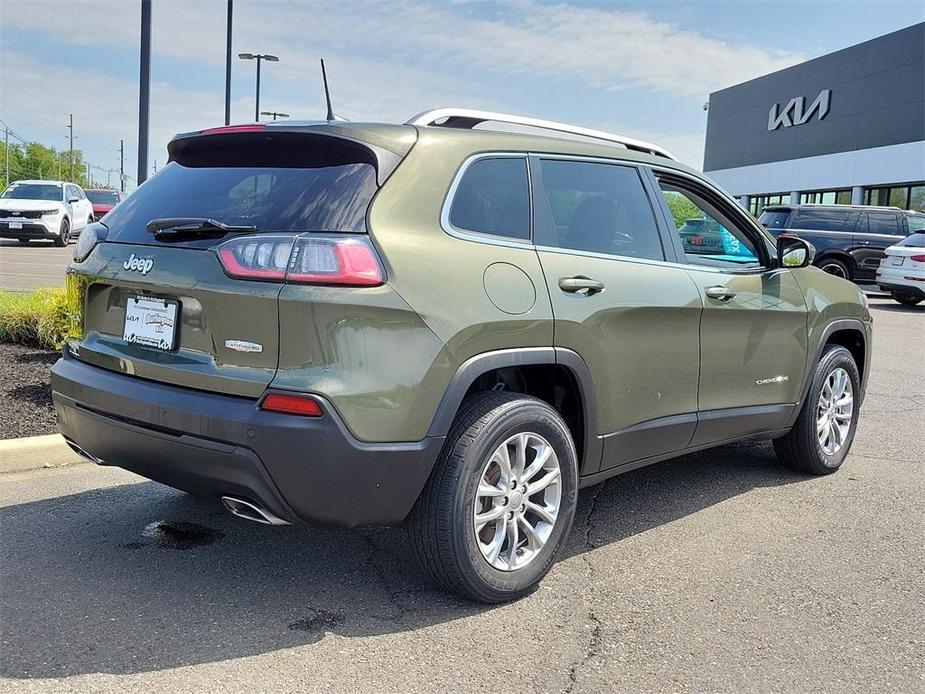 used 2021 Jeep Cherokee car, priced at $25,401