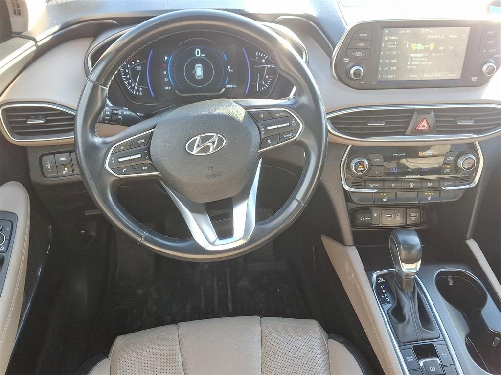 used 2020 Hyundai Santa Fe car, priced at $19,301