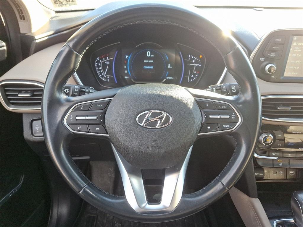 used 2020 Hyundai Santa Fe car, priced at $19,301