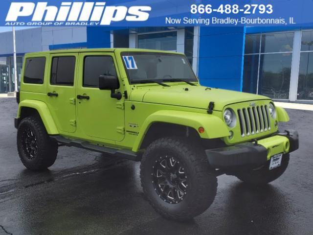 used 2017 Jeep Wrangler Unlimited car, priced at $26,632