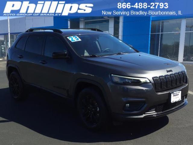 used 2023 Jeep Cherokee car, priced at $27,590