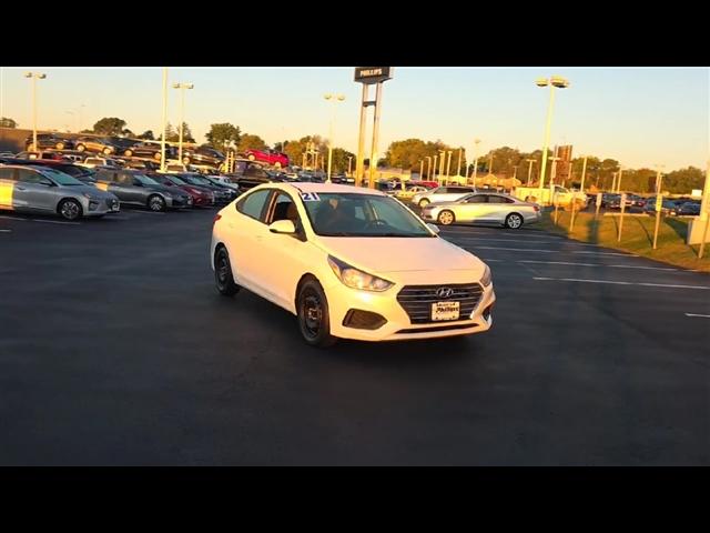 used 2021 Hyundai Accent car, priced at $12,262
