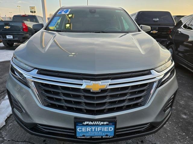 used 2024 Chevrolet Equinox car, priced at $23,487