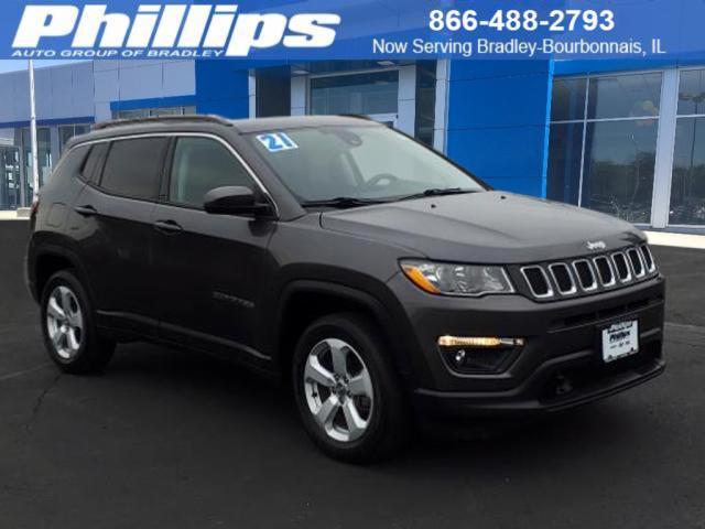 used 2021 Jeep Compass car, priced at $21,190