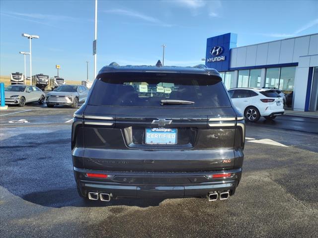 used 2024 Chevrolet Traverse car, priced at $55,059