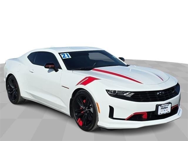 used 2021 Chevrolet Camaro car, priced at $27,900