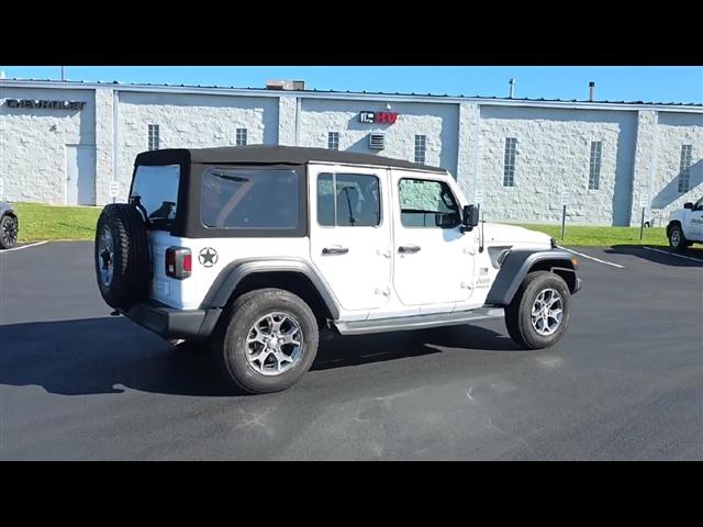 used 2020 Jeep Wrangler Unlimited car, priced at $28,837