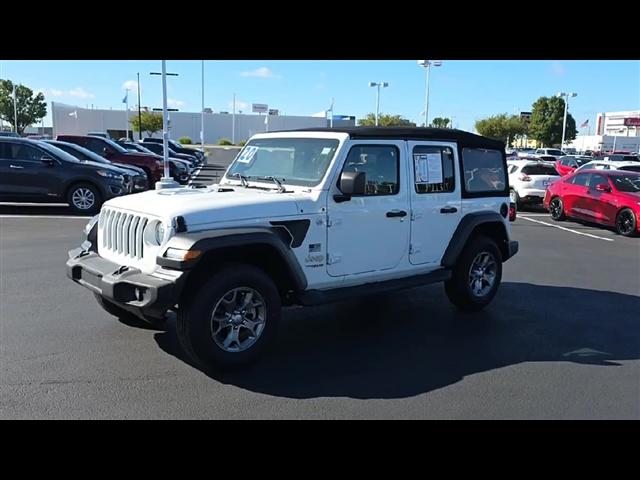 used 2020 Jeep Wrangler Unlimited car, priced at $28,837