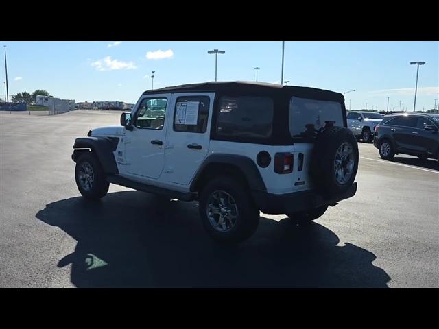 used 2020 Jeep Wrangler Unlimited car, priced at $28,837