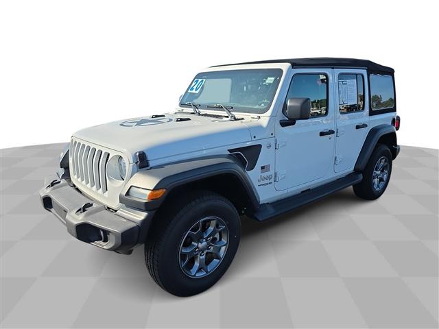 used 2020 Jeep Wrangler Unlimited car, priced at $28,920