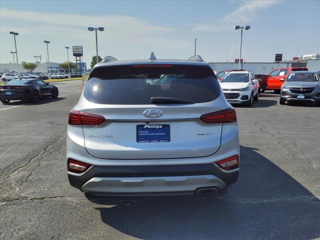 used 2020 Hyundai Santa Fe car, priced at $25,490