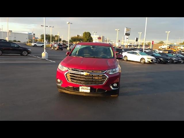 used 2021 Chevrolet Traverse car, priced at $27,398