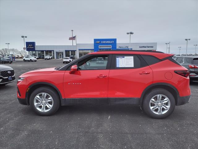 used 2022 Chevrolet Blazer car, priced at $24,859