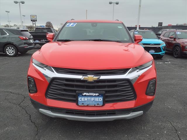 used 2022 Chevrolet Blazer car, priced at $24,859