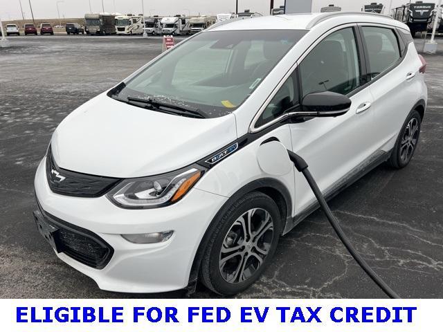 used 2021 Chevrolet Bolt EV car, priced at $17,574