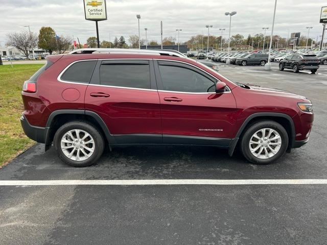 used 2019 Jeep Cherokee car, priced at $19,500