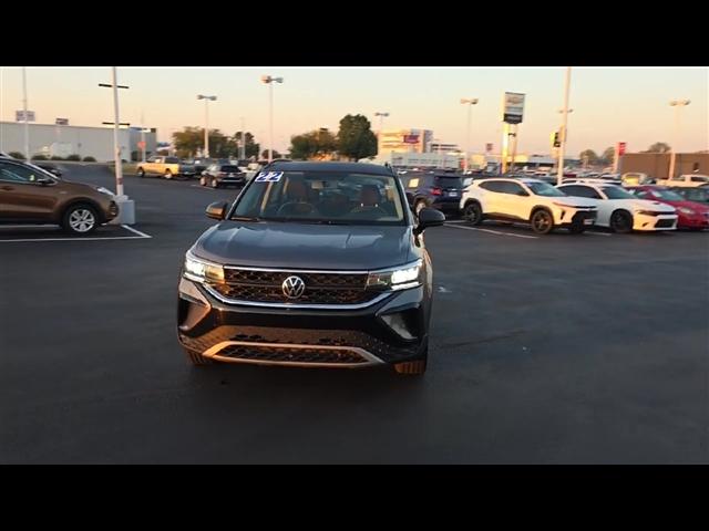 used 2022 Volkswagen Taos car, priced at $18,499