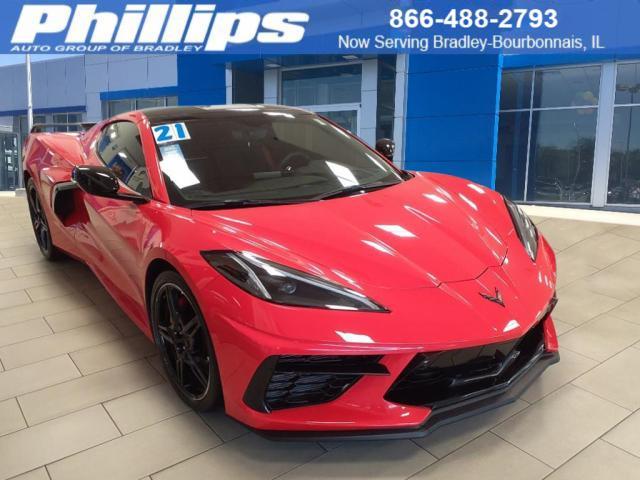 used 2021 Chevrolet Corvette car, priced at $67,990