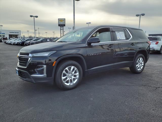 used 2022 Chevrolet Traverse car, priced at $21,354