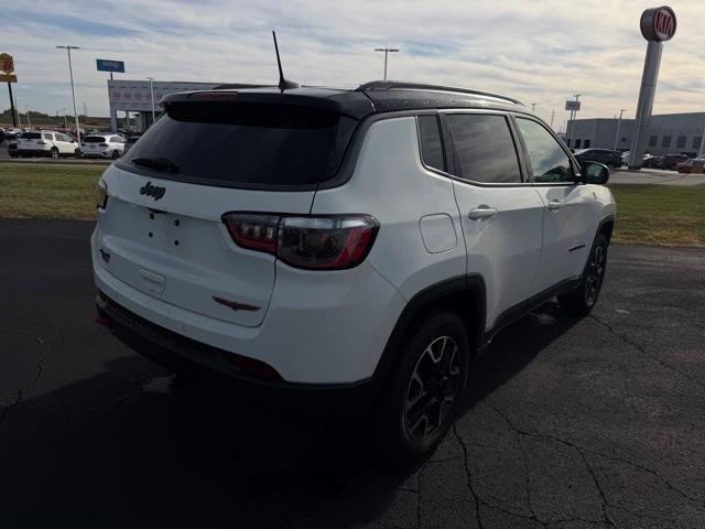 used 2021 Jeep Compass car, priced at $15,500