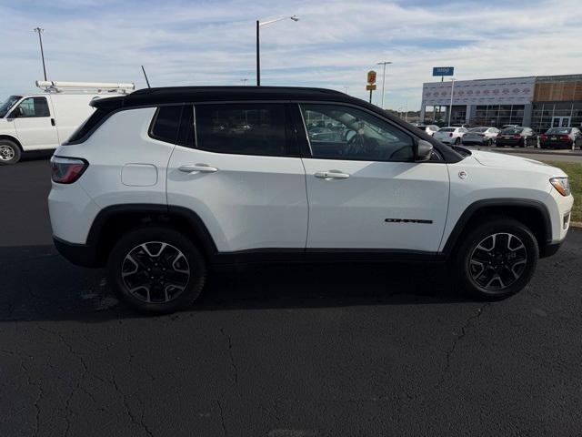 used 2021 Jeep Compass car, priced at $15,500