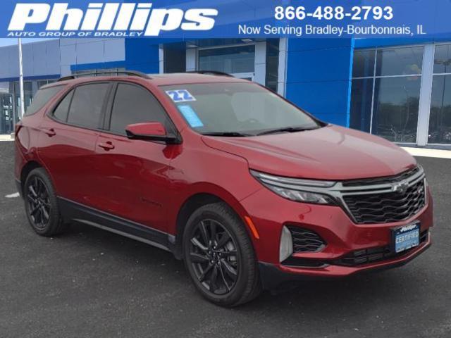 used 2022 Chevrolet Equinox car, priced at $24,330