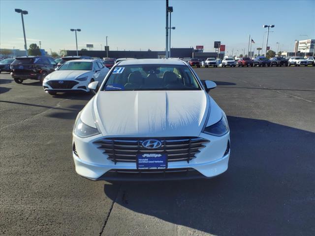 used 2021 Hyundai Sonata car, priced at $15,290