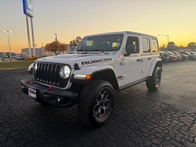 used 2021 Jeep Wrangler Unlimited car, priced at $28,996