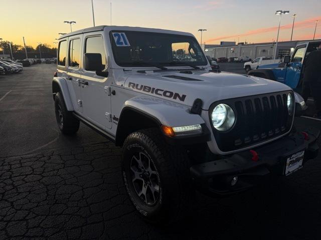 used 2021 Jeep Wrangler Unlimited car, priced at $28,996