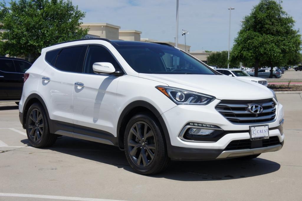 used 2017 Hyundai Santa Fe Sport car, priced at $15,515