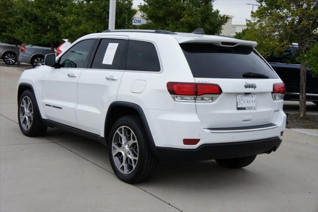 used 2021 Jeep Grand Cherokee car, priced at $22,449