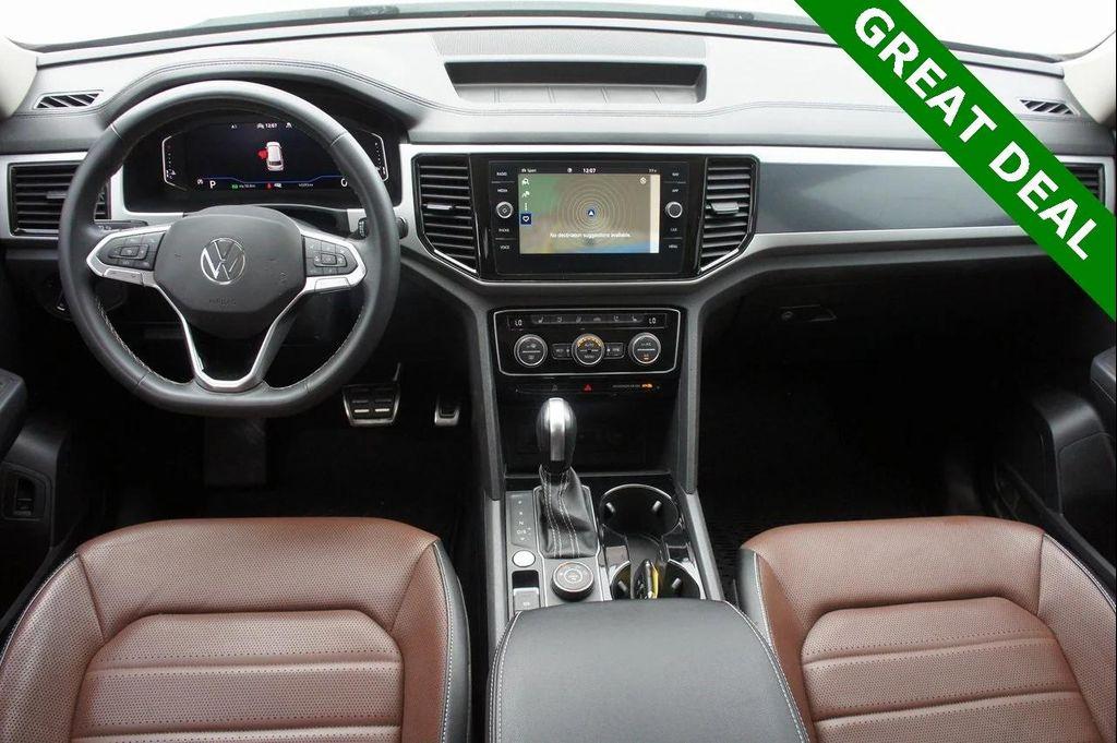 used 2021 Volkswagen Atlas car, priced at $30,000
