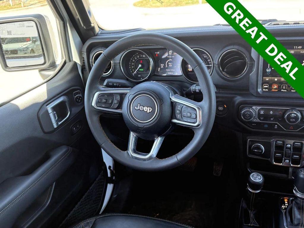 used 2023 Jeep Wrangler 4xe car, priced at $34,500