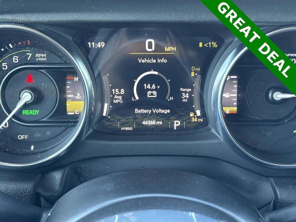 used 2023 Jeep Wrangler 4xe car, priced at $34,500