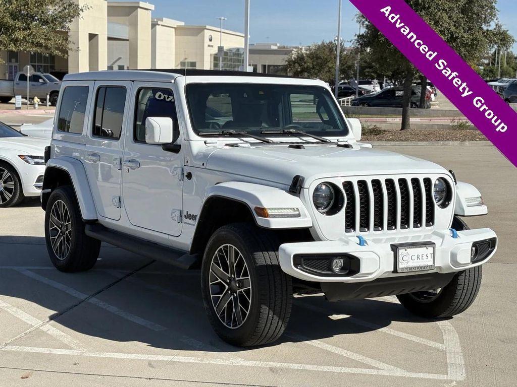 used 2023 Jeep Wrangler 4xe car, priced at $34,500