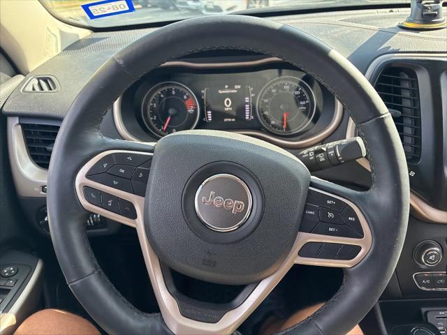 used 2017 Jeep Cherokee car, priced at $15,478