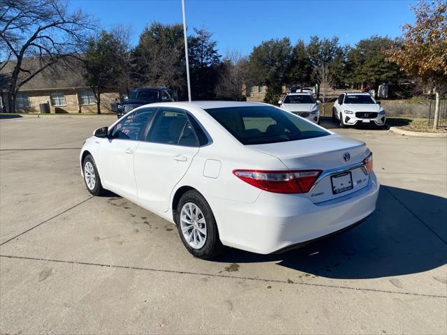 used 2016 Toyota Camry Hybrid car, priced at $18,999