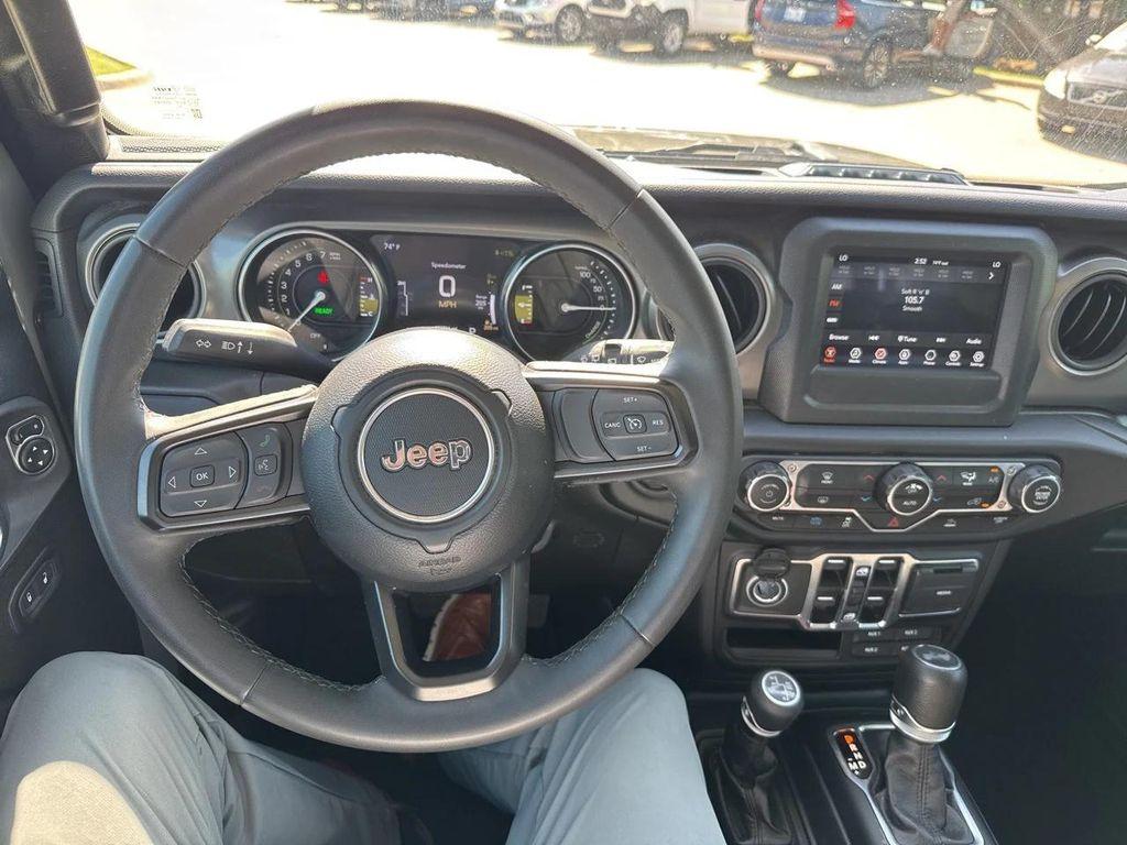 used 2023 Jeep Wrangler car, priced at $28,500