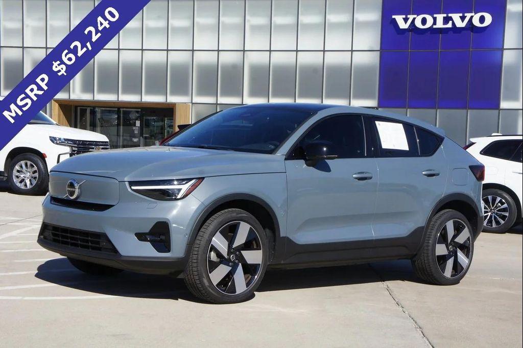 used 2023 Volvo C40 Recharge Pure Electric car, priced at $29,777