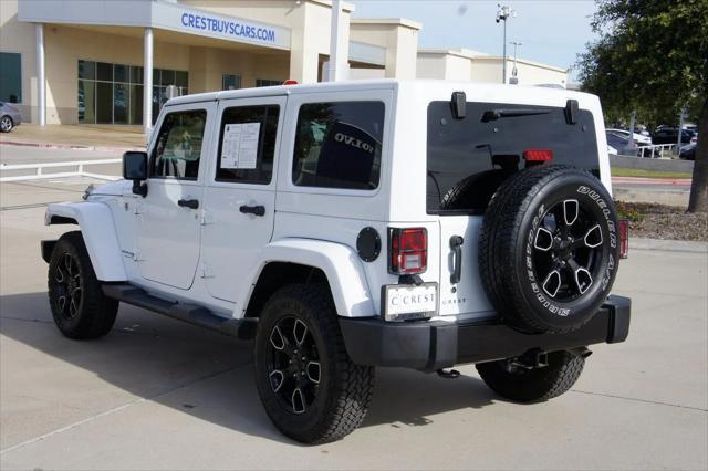 used 2018 Jeep Wrangler JK Unlimited car, priced at $21,853